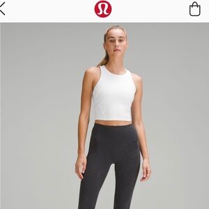 Lululemon Wonder Train Racerback Tank Top.